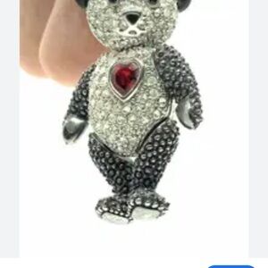 Vintage PJM Bear Brooch